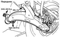 3.15 Проверка состояния компонентов подвески и рулевого привода Subaru Forester