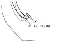 3.28 Регулировка педалей ножного тормоза и сцепления Subaru Forester