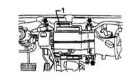 5.9 Снятие и установка отопителя Subaru Forester