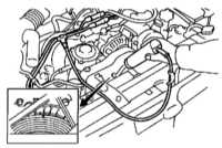 7.8 Проверка и регулировка установки угла опережения зажигания Subaru Forester