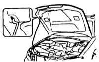 2.1.10 Доступ в подкапотное пространство Subaru Legacy Outback