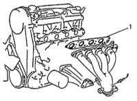 20.2.8 Коллектор отработавших газов Сузуки Гранд Витара