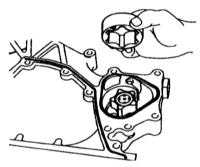 4.3.9 Снятие, проверка состояния и установка масляного насоса Toyota Land Cruiser