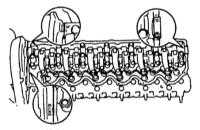 4.3.12 Снятие, установка, разборка и сборка головки цилиндров Toyota Land Cruiser