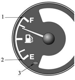 1.3.8 Указатель уровня топлива Toyota Land Cruiser