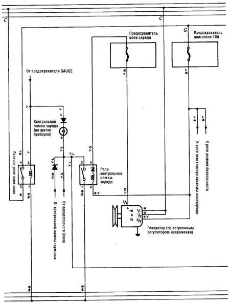 12.8 Система отопления и кондиционирования, система заряда (а/м 1988-90 гг.) Toyota Land Cruiser