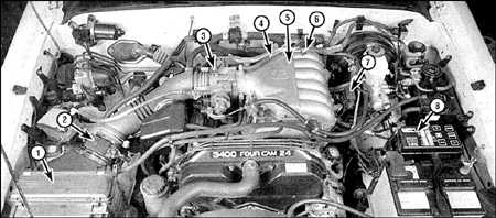 5.10.1 Система электронного впрыска топлива (EFI-система) Toyota 4runner