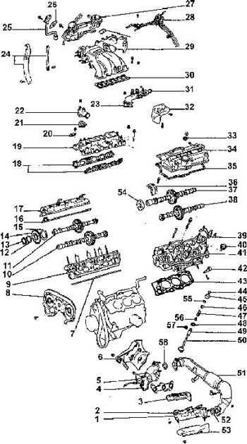 4.0 Шестицилиндровые двигатели V6 Toyota Camry